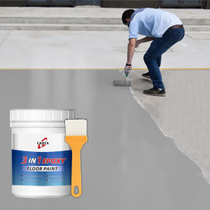 🔥1000G🔥3 In 1 Wear-Resistant Epoxy Resin Floor Paint Suitable For Warehouse Workshop Outdoor Indoor Garage Office Gym Factory Playground Shopping Mall