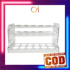 AI-C725  Rak Penyimpanan Telur 3 Tingkat Susun Pintu Kulkas Container Box Telor Ayam / Tempat Telur