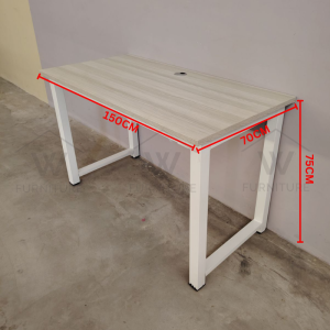 Wfurniture120x60 Drawer Office Table Computer Laptop Desk Study Table With Book Shelves/Meja Tulis/Writing table Working