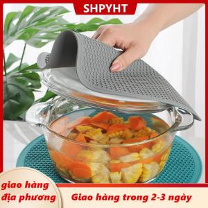 [COD] SHPYHT Giao hàng địa phương Lớn Silicone mat Coaster chịu nhiệt placemat tổ ong nonslip nồi chủ bảng Mat Vòng cup Mat phụ kiện nhà bếp