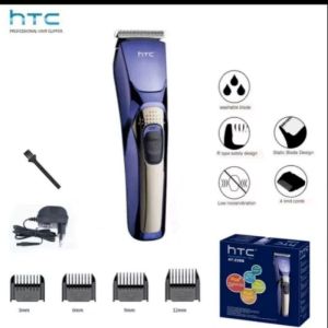 Authentic HTC AT-228B Rechargeable Hair Trimmer - Hair Cutting Machine (Gunting Rambut)