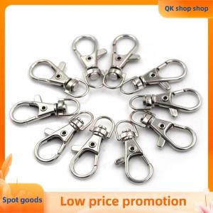 ✨QK shop✨ 10pcs set Lobster Clasp Swivel Trigger Clip Snap Hook Bag Car Key Rings Keychain