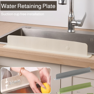 Water Stopper Bendable Soft and not Easy to Deform Splash Guard Combination Reusable Corrosion Resistance