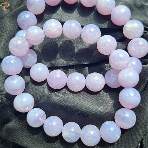 Super Premium Grade Twinkle Starry Stars Scorolite Lavender Moon Quartz Bracelet