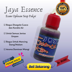 Jaya Essen Solutions Khusus Ikan Bawal Essen Ikan Patin Paling Ampuh - Essen Ikan Bawal Essen Ikan Patin Paling Joss - Essen Kilogebrus dan Galatama - Essen Segala Umpan - Essen Jitu