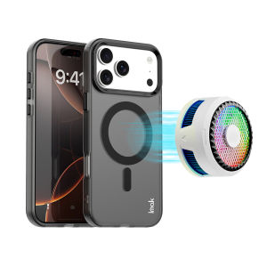 Magnetic Case For iPhone 18 Pro Max Camera Protection TPU + PC Hard Back Cover Raised Edge CA0016
