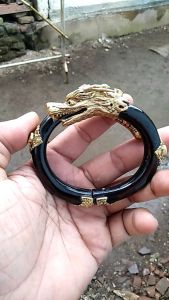 Gelang Akar Bahar Naga Alpaka Mas Hitamasli Murah Dapat Bonus