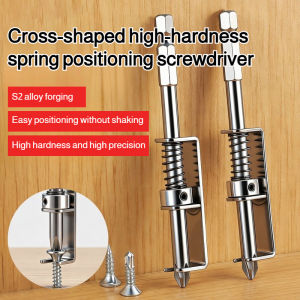 Spring-positioning Magnetic Phillips Screwdriver Bit Spring Positioning Durable Tool For Screw Fastening Professional Tool Bit