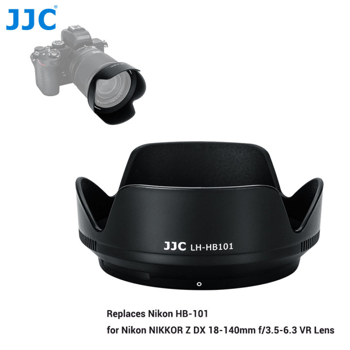 JJC Reversible Lens Hood Sunshade for Nikon Nikkor Z DX 18140mm f/3.5