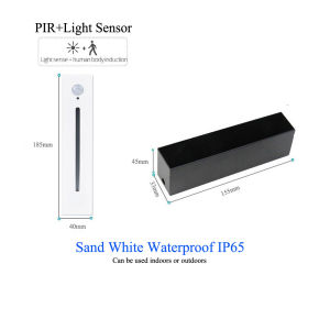 Smart Motion Sensor Wall Lamp Night Lighting Embedded Induction LED Wall Light Stair Step Corridor Footlight Waterproof Outdoor