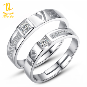 Cincin Tunangan Tino Tino D90 Zirconia Premium Silver