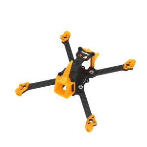 ชุดกรอบรูป Angel35ความละเอียดสูง3.5นิ้วทำจากคาร์บอนไฟเบอร์พร้อมพิมพ์ลาย3D น้ำหนักเบาสำหรับสร้างโดรนสี่ใบพัดฟรีสไตล์ Drone