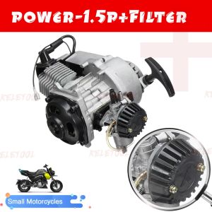 【Local】49cc 2 Stroke Pull Start Engine Motor Mini Pocket Pit Quad Dirt Bike Atv 4 Wheel Accessory