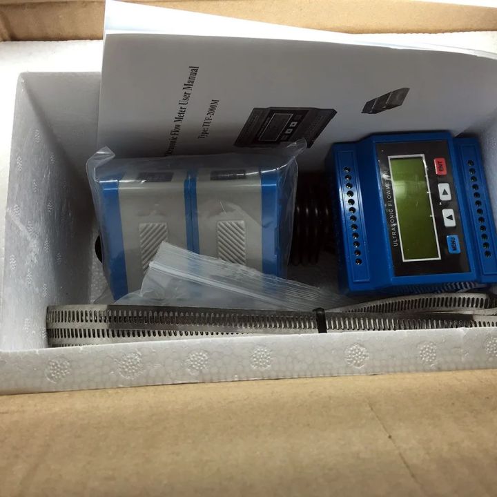 TUF-2000M-TM-1 Ultrasonic Flow Meter Flowmeter DN50-700mm -30-90C ...