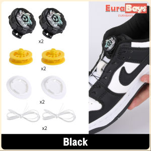 E.B. No Tie Shoelaces Strong Lock Shoelaces for Sneakers Lazy Shoe Laces