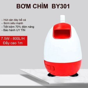 BAOYU BY302 (16W): Bơm Hút Đáy Bể Cá 360 Độ Loại Bỏ Cặn Tận Gốc Siêu Bền