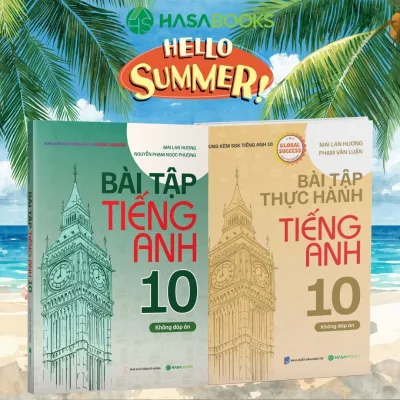 Sách - Combo 2 Cuốn Bài Tập + Thực Hành Tiếng Anh 10 Global Success (Không Đáp Án)