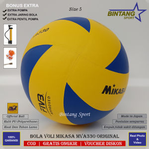 Bola Voli Mikasa MVA330 Original Japan Bola Resmi Kompetisi Proliga Kualitas Terbaik