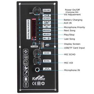 【ส่งจากกรุงเทพ】3.7V 803 บอร์ดขยายเสียงบลูทูธ สามารถเชื่อมต่อกับแบตเตอรี่ลิเธียม ได้ AC 220V 12V 24V ดิจิตอลลำโพงสเตอริโอบลูทูธ Board เพาเวอร์แอมป์ เครื่องขยายเสียงรถยนต์ ซับวูฟเฟอร์ แอมป์จิ๋วคาราโอเกะเล่น