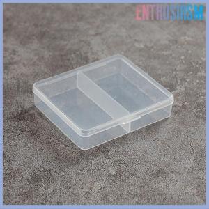 【Enthusiasm】🌟🌟【Hot Sale】🎈 Vuông nhựa trong suốt hộp lưu trữ các mặt hàng nhỏ đồ lặt vặt Organizer trường hợp đồ trang sức hạt container hộp công cụ phụ kiện