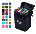 24/30/48/80 Color Alcohol Marker Art Marker Highlighter Pen Set Color Calligraphy Pen Set Marker Pen. 