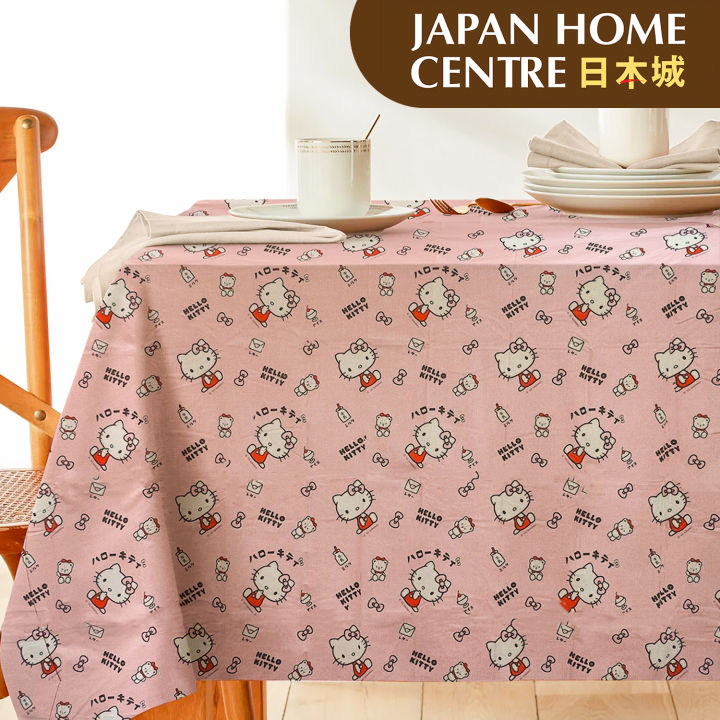 Hello Kitty Table Cloth Rectangle [Japan Home] Lazada PH
