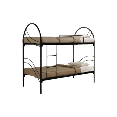 Living Mall Danna Single Double Decker Bed Frame with Optional Mattress Add On
