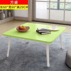【PPO0】Folding table small kang table home table tatami floating window table bed table large square table short table