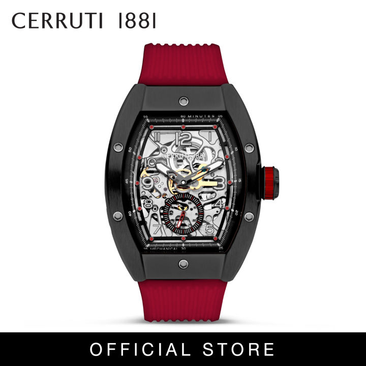 Cerruti 1881 Ovaro Men Watch Contemporary Automatic Silicon