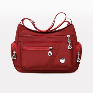 Túi xách túi đeo chéo nữ vải dù chống nước chống xước cao cấp size 25cm