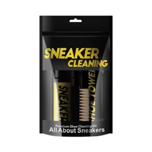 3in1 Shoe Cleaner Set Foam Sneakers Dry Cleaning Kit With Sneaker Brush Towel Foam Care Wash