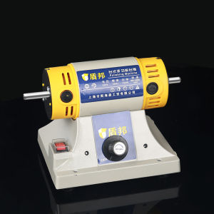 Máy mài đánh bóng để bàn 950W 220V điều chỉnh tốc độ đa năng DIY khắc gỗ đá quý trang sức kim loại