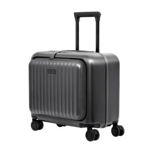 Xiaomi Mijia Front Open Lid Suitcase 18inch Boarding Case Suitcase Large Capacity Suitcase Trolley Case Xiaomi Suitcase Front Open Suitcase Portable Luggage Storage 18 inch Ultra-Light Universal Wheel Password Suitcase Trolley Case Gift &  Xiaomi