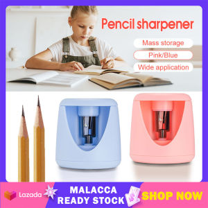 Electric Pencil Sharpener USB Charging Rotary / 2x AA Battery Automatic Safe Pencil Sharpener School Student Kids Class Stationery | Cute Baby