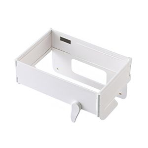 2PCS No-Drill Hanging Garbage Bag Rack Foldable Design for Kitchen Bathroom Cabinet