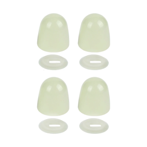 2/3ชิ้นโถสุขภัณฑ์แบบกดที่กรอบทะเบียนรถยนต์สลักเกลียวห้องน้ำที่ครอบอุปกรณ์ตกแต่งรถกรอบทะเบียนรถยนต์ที่ยึดแบบเรืองแสง