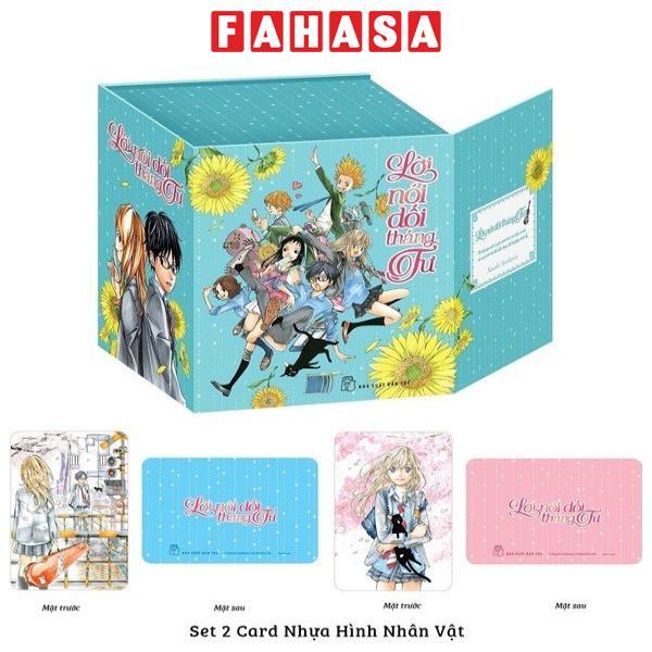 Sách Fahasa - Boxset Lời Nói Dối Tháng Tư - Tặng Kèm 2 Card Nhựa Hình ...