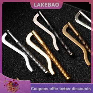 【LAKEBAO】 1PC kim loại Bifold tiền Clip Bar Ví thay thế các bộ phận mùa xuân kẹp tiền mặt kiểm tra chủ cho túi 75mm 3 inch