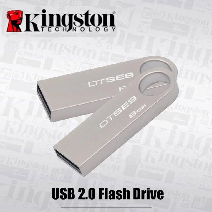 Kingston USB Flash Drive PenDrives 8GB 16GB 32GB 64GB 128GB USB 2.0 Pen