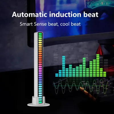 Led bar lampu equalizer audio spectrum sensor suara RGB music strip