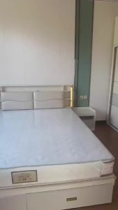 Sliding Door Wardrobe Solid Wood Household Bedroom Storage Cabinet