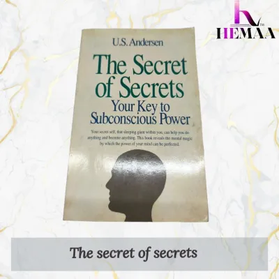 The secret of secrets | old unused book |self-help book