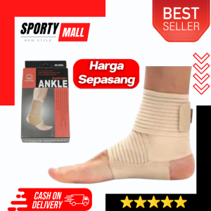 Ankle Support Liton MODEL LILIT Deker Kain Pelindung Pergelangan Kaki Engkel 1 pasang - 2 pcs