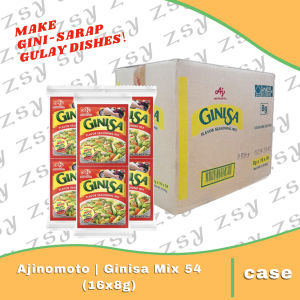*1 BOX AJI-GINISA MIX FLAVOR SEASONING 8g (PACK OF 16) x 54pack = 864pcs