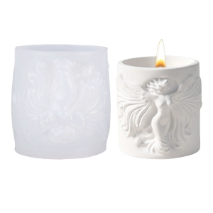 Multipurpose Statue of Liberty Shaped Silicone Mould for Resin Art Containers Craft Projects Easy Release