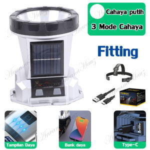 Senter Kepala / LED Headlamp 500Watt Penerangan terus menerus selama 800 jam senter super terang lampu depan luar yang kuat lampu depan tahan air sensor gerak senter berkemah senter kepala super terang Iradiasi 30000m