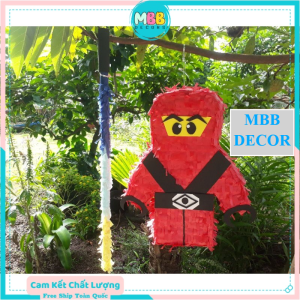 Pinata đập kẹo Ninja - Trò chơi tiệc tập thể cực vui nhộn dành cho trẻ em - MBBDECOR