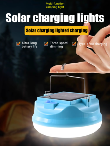 🎉Special for setting up stalls/camping🎉Outdoor camping multifunctional solarpowered light bulb Solar Emergency Rechargeable Light