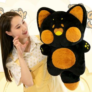 Gấu bông Mèo Dudu Mèo Má Hồng size lớn 60cm luôn đuôi nhiều màu