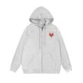 Áo Khoác Nỉ, Áo Hoodie Khóa Vải Nỉ Bông Cotton Ấm Áp Mềm Mịn, Hình Trái Tim Love Art Nhỏ Xinh Dành Cho Bé. 
